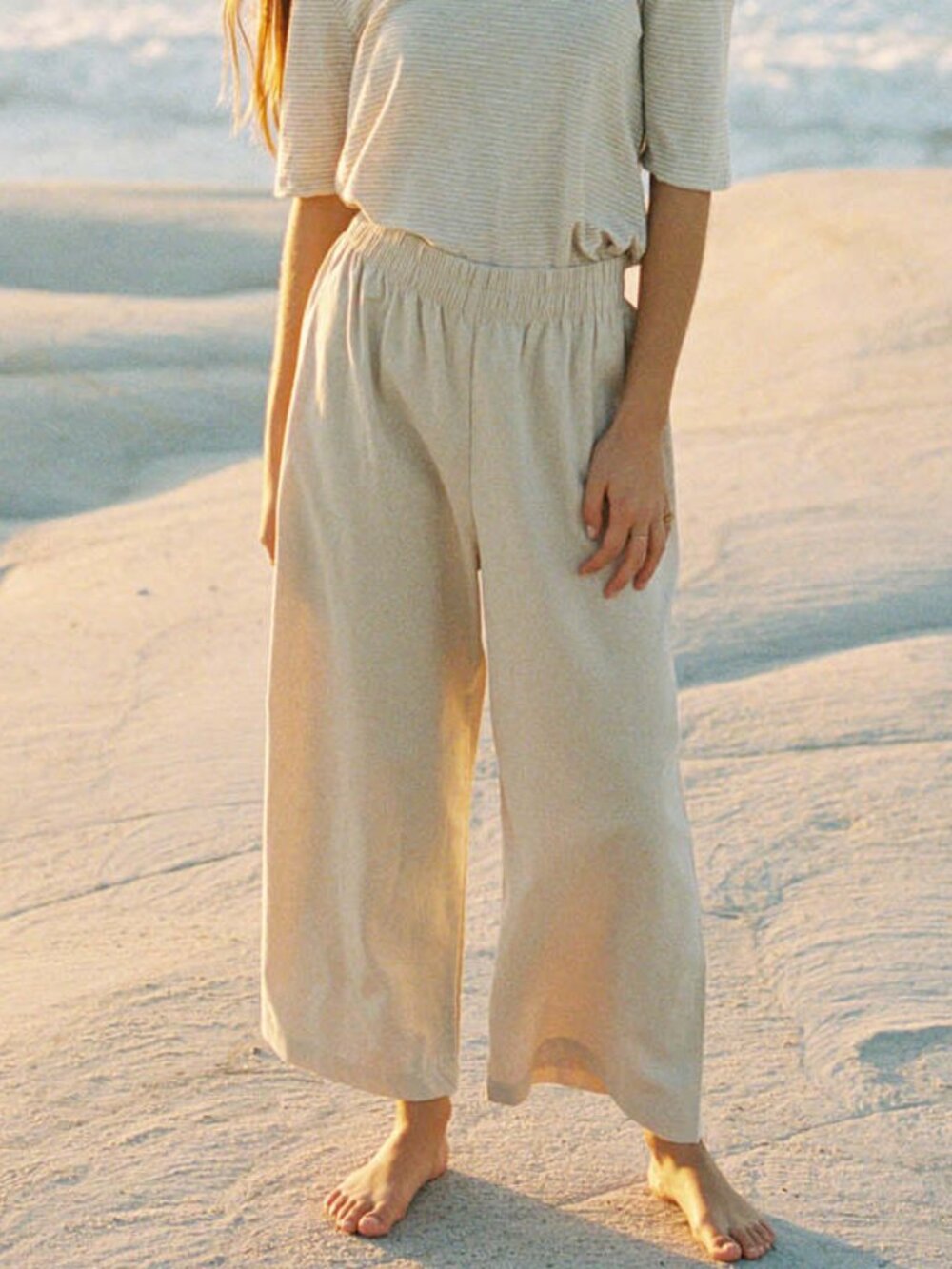 Hary Jae Aura Pants in Natural